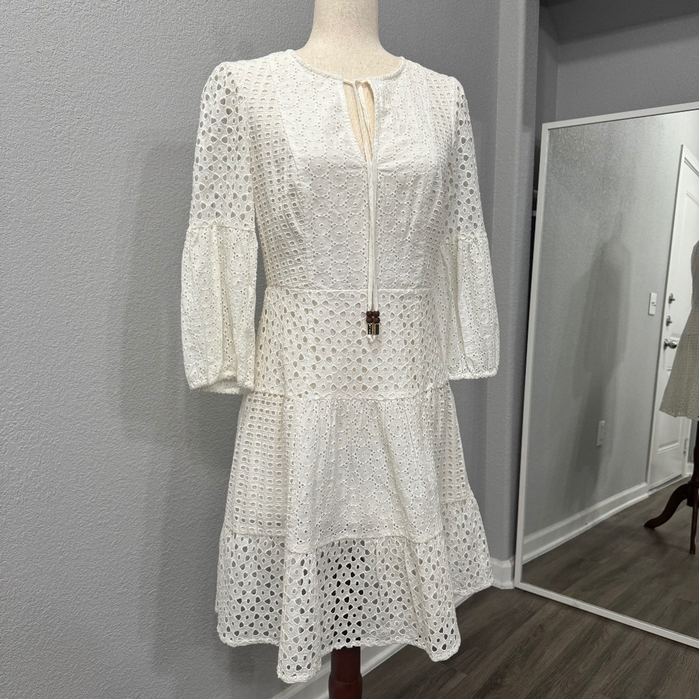 Vince Camuto Eyelet Dress